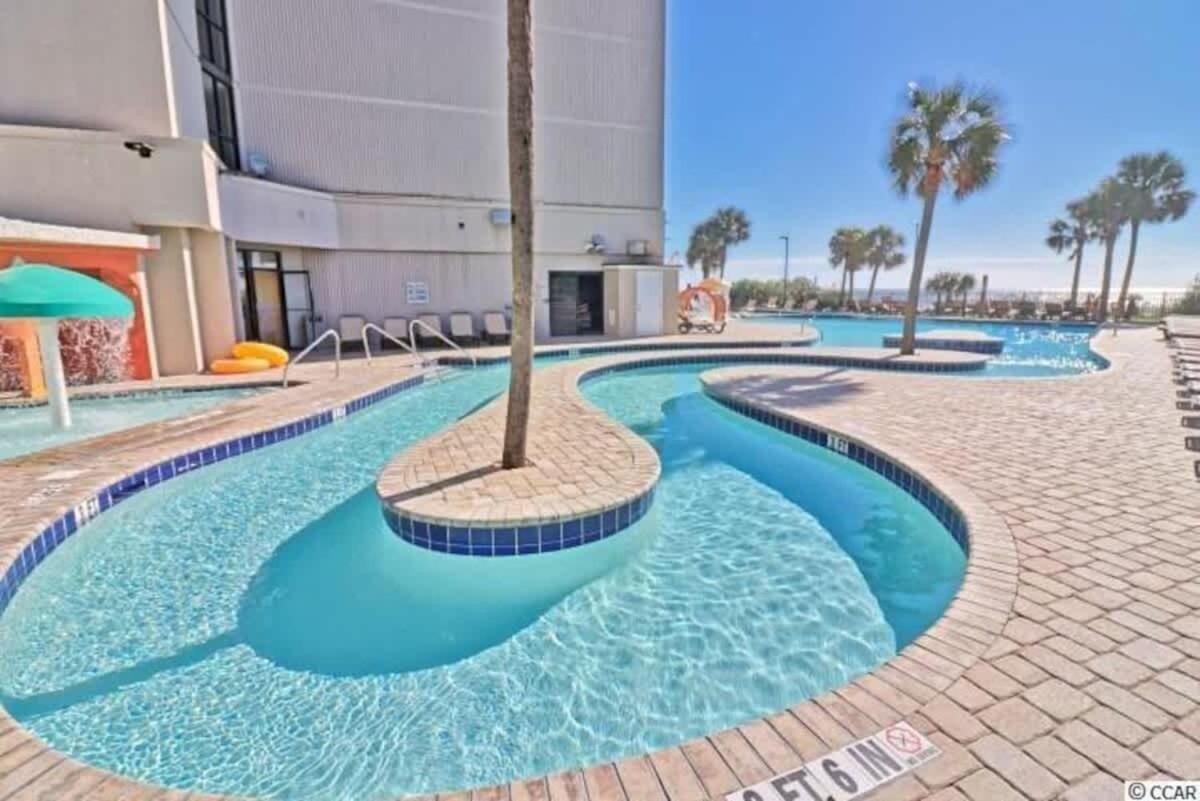 *Oceanfront Sun & Fun*Queen Beds*Pools*Hot Tubs*More*B118 Myrtle Beach Bagian luar foto